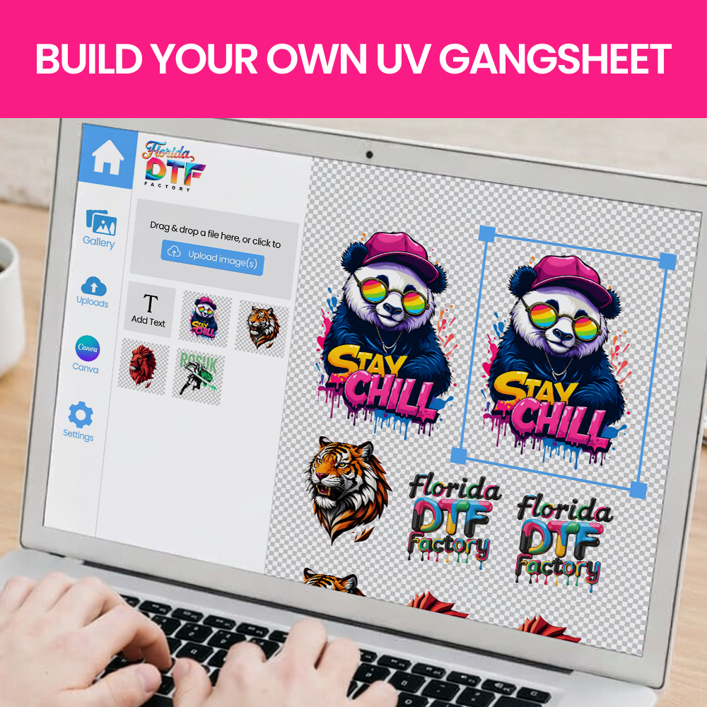 UV DTF Sheet Builder