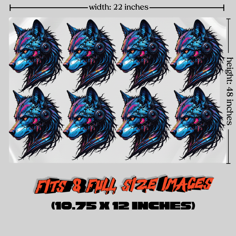 Upload Your Own DTF Gang Sheet - Print Ready File